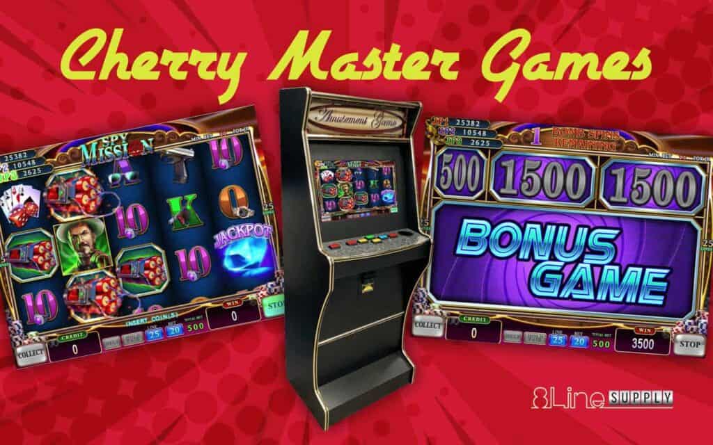 8 Line Supply Cherry Master games