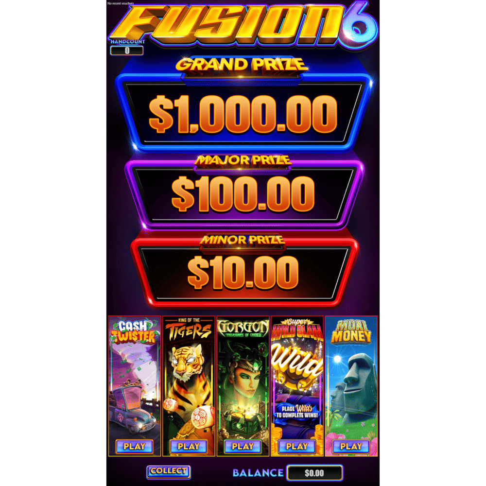 Diamond Skill Games Fusion 6 - Get it now at 8 Line Supply