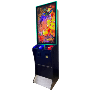 Complete Vertical Fish Game Machine featuring NAUTILUS by Jenka Lab game board.