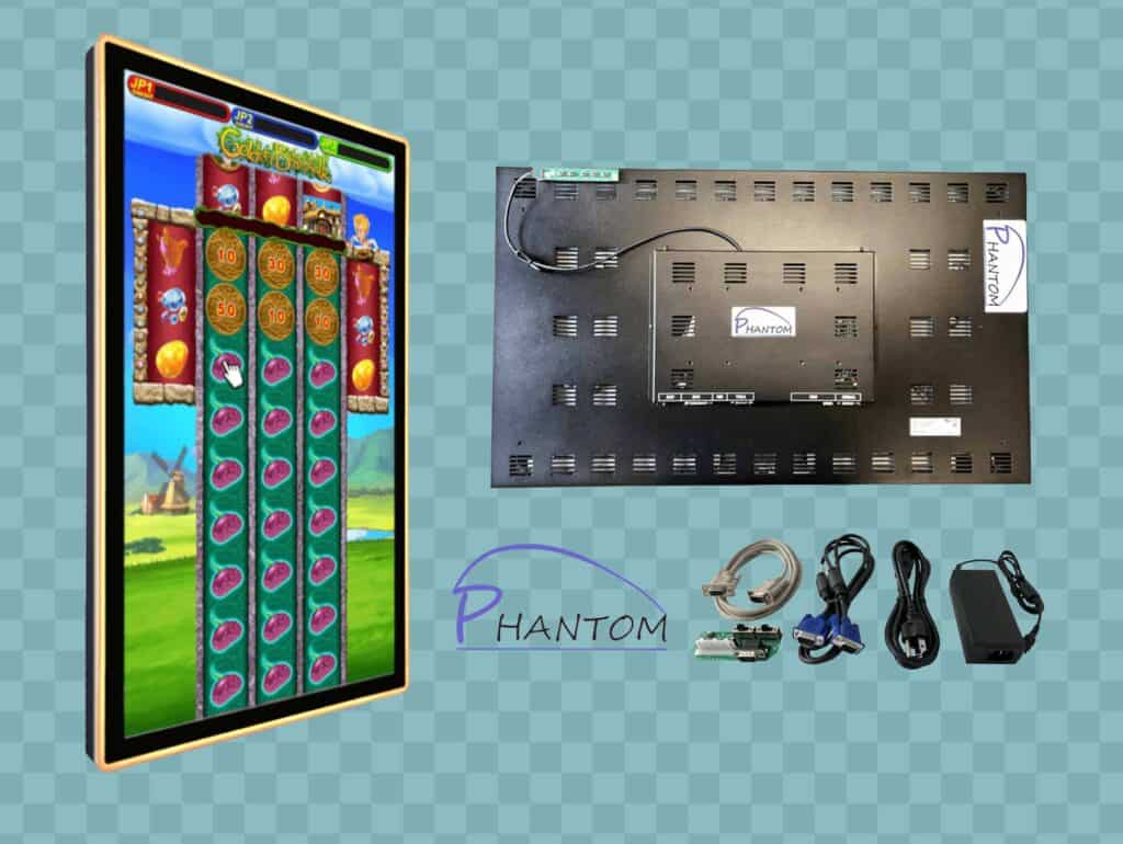 8 Line SUpply 32-inch touchscreen display
