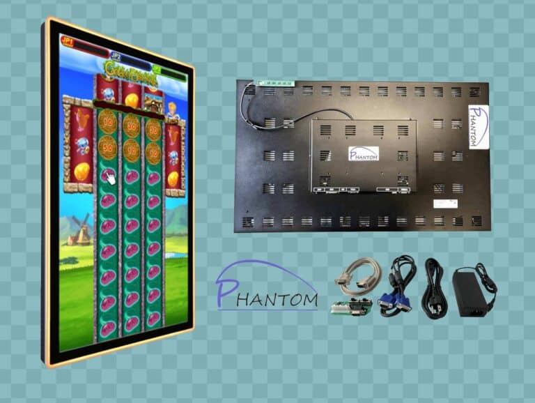 8 Line SUpply 32-inch touchscreen display