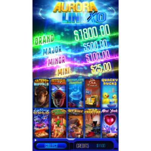 Aurora Link XO by Jenka Lab 10-in-1 vertical skill game.